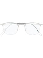 Haffmans & Neumeister Square Frame Optical Glasses - Silver