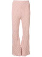 Circus Hotel Patterned Trousers - Blue