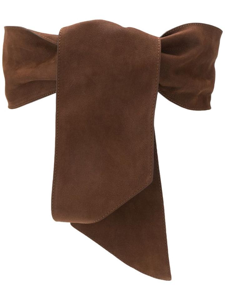 Orciani Tie Waist Belt - Brown