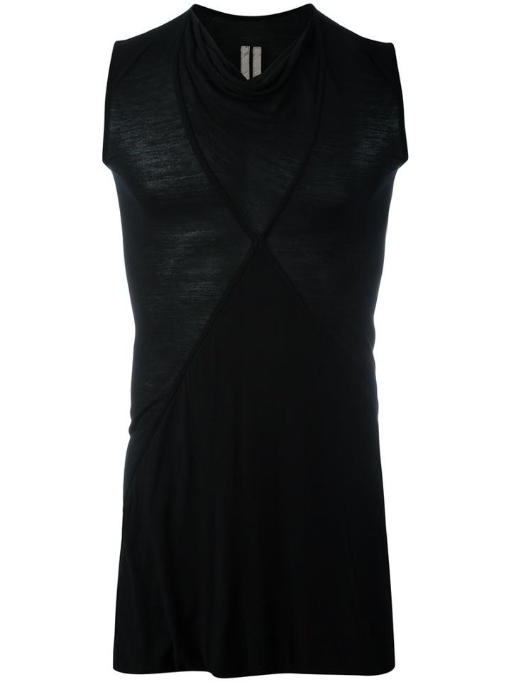 Rick Owens - Crust Tank Top - Men - Viscose/silk - 40, Black, Viscose/silk