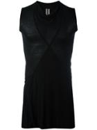 Rick Owens - Crust Tank Top - Men - Viscose/silk - 40, Black, Viscose/silk