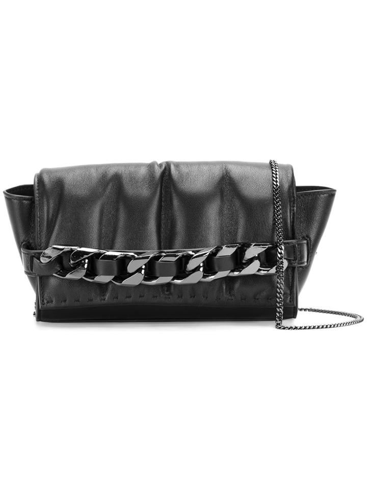 Elena Ghisellini Angelica Glove Small Shoulder Bag - Black
