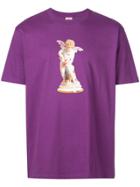 Supreme Cupid Print T-shirt - Purple