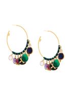 Gas Bijoux Designer Boho Earings - Metallic