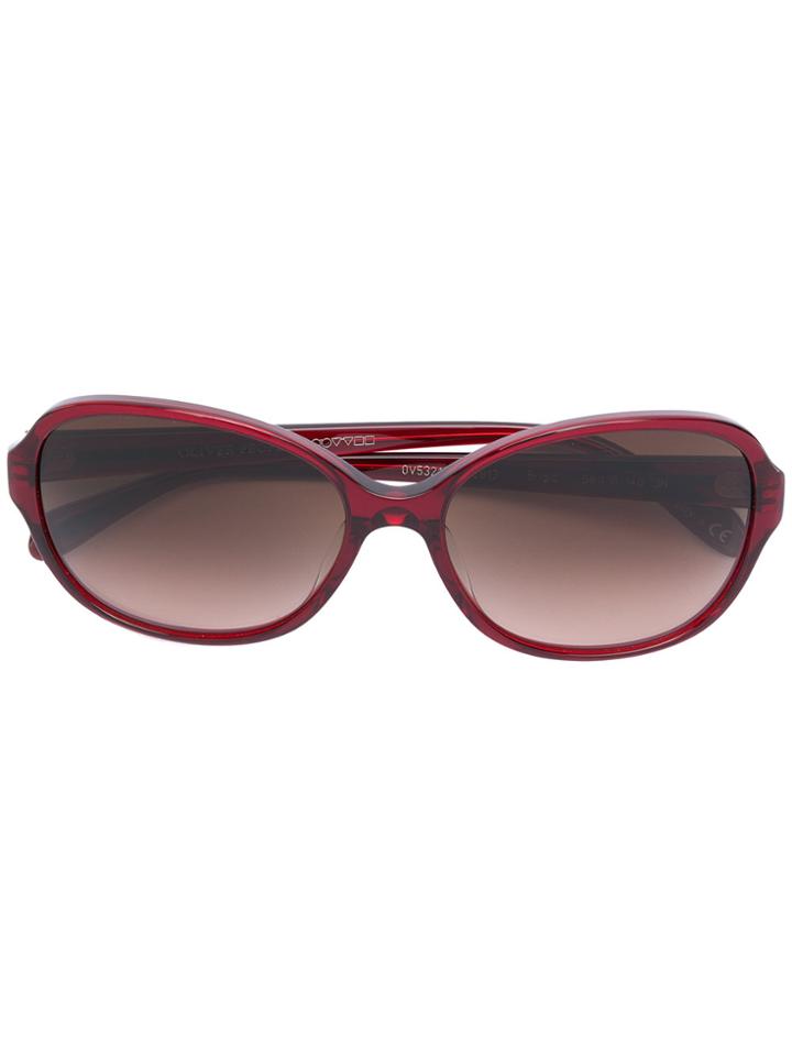 Oliver Peoples Brigid Sunglasses - Red