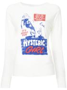 Hysteric Glamour Digital Print Long Sleeve Shirt - White