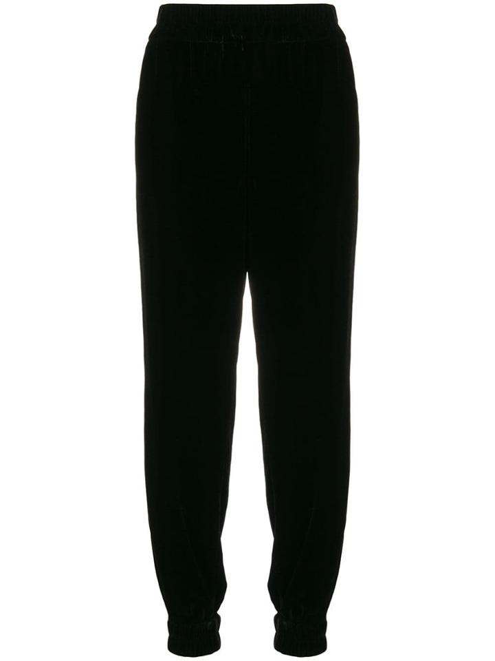 Philosophy Di Lorenzo Serafini Velvet Trousers - Black
