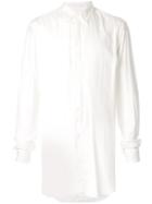 Julius Oversized Long-sleeved Shirt - White