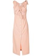 Alice Mccall Nara Midi Dress - Pink & Purple