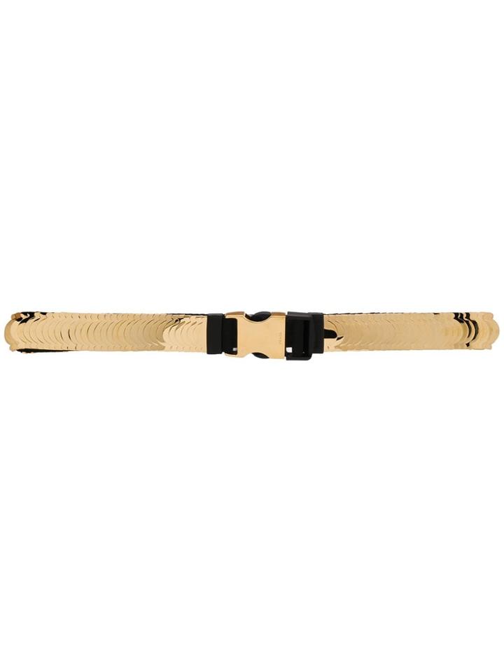 Prada Metal Chain Belt - Gold