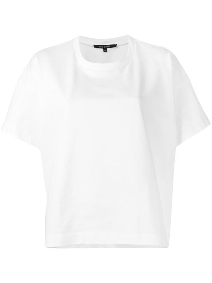Sofie D'hoore Boxy T-shirt, Women's, Size: 42, White, Cotton