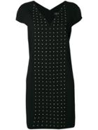 Versace Studded Mini Dress - Black