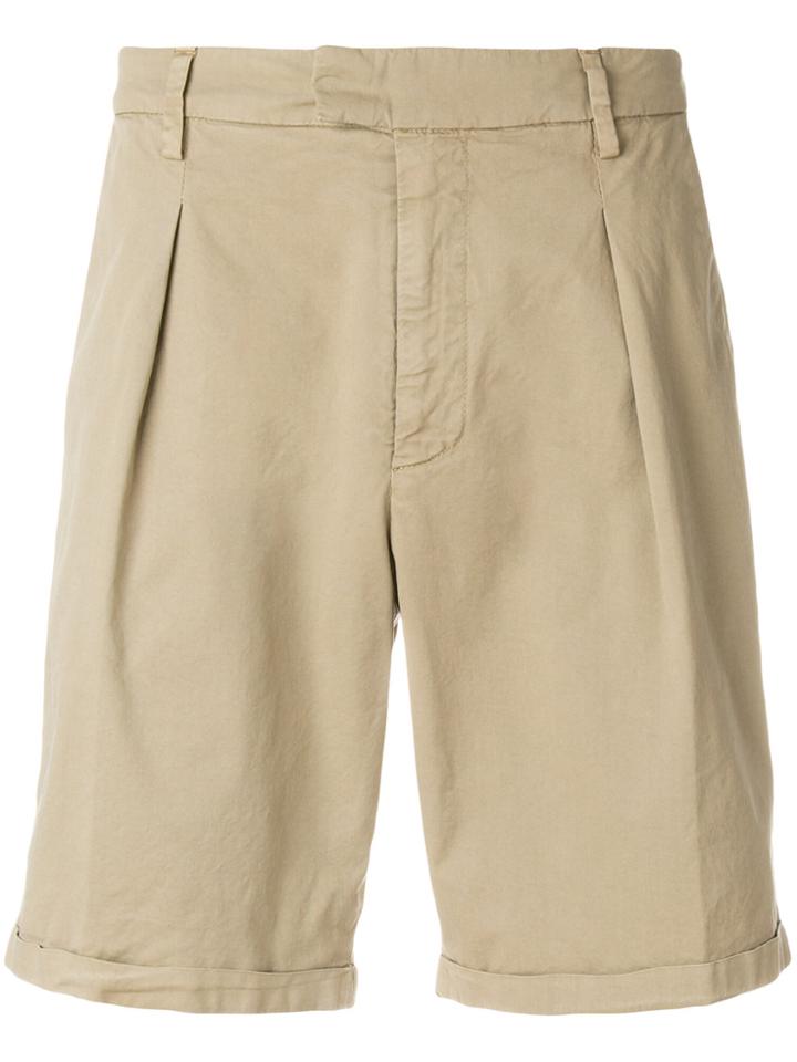 Dondup Designer Tailored Shorts - Nude & Neutrals