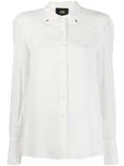 Cavalli Class Collared Shirt - White