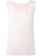 Woolrich Scoop Neck Top - Pink & Purple