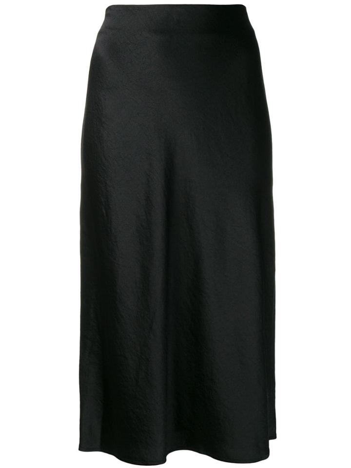 T By Alexander Wang Wash & Go Midi Skirt - Black