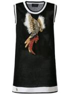 Philipp Plein - Jannu Tank Top - Women - Cotton/acrylic/nylon/polyester - S, Black, Cotton/acrylic/nylon/polyester