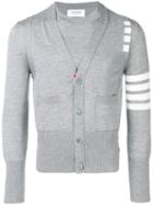Thom Browne 4-bar 2-in-1 Merino Pullover Vest - Grey