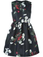 Red Valentino Floral Print Sleeveless Dress