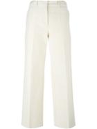 Ports 1961 Wide Leg Trousers, Women's, Size: 40, Nude/neutrals, Cotton