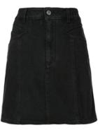 Givenchy Classic Denim Skirt - Black