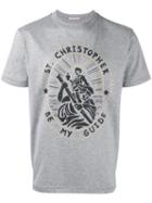 Christopher Kane - Saint Christopher Unisex T-shirt - Men - Cotton - L, Grey, Cotton