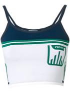 Prada Mouline Crop-top - White