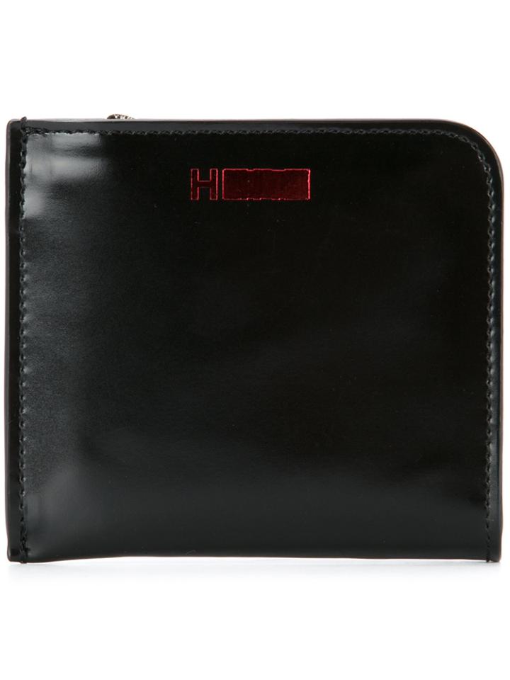 H Beauty & Youth Small Zip Wallet - Black