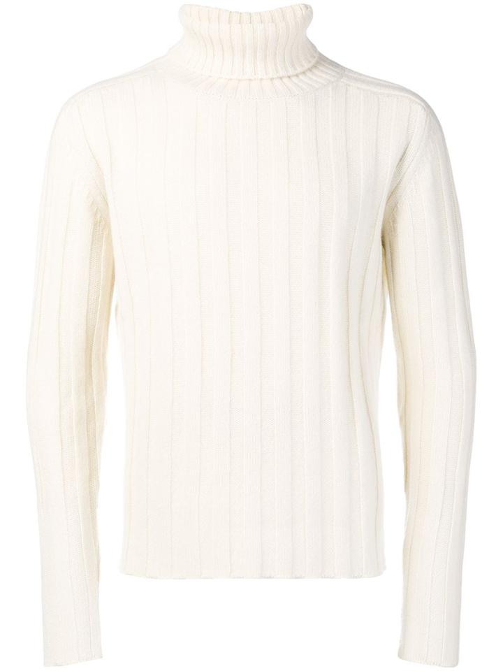 Mp Massimo Piombo Roll Neck Sweater - White