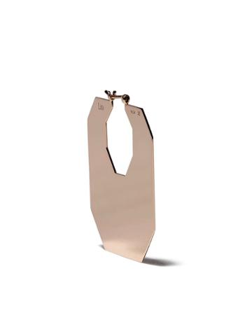 Lito 14kt Rose Gold Single Infinite Earring