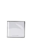 Alexander Mcqueen Patent Leather Wallet - Silver