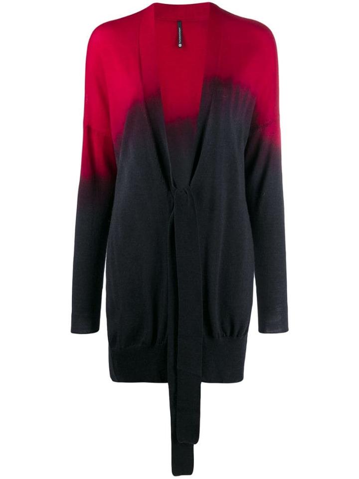 Pierantoniogaspari Tie-dye Cardigan - Red