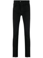 Thom Krom Off-centre Button Trousers - Black