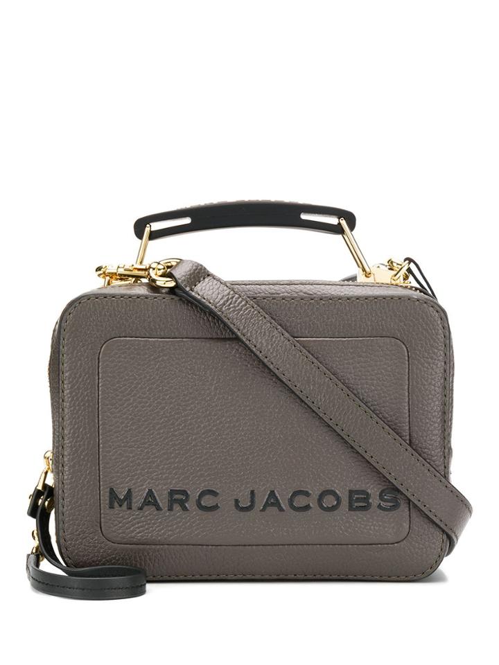 Marc Jacobs Logo Plaque Tote - Grey