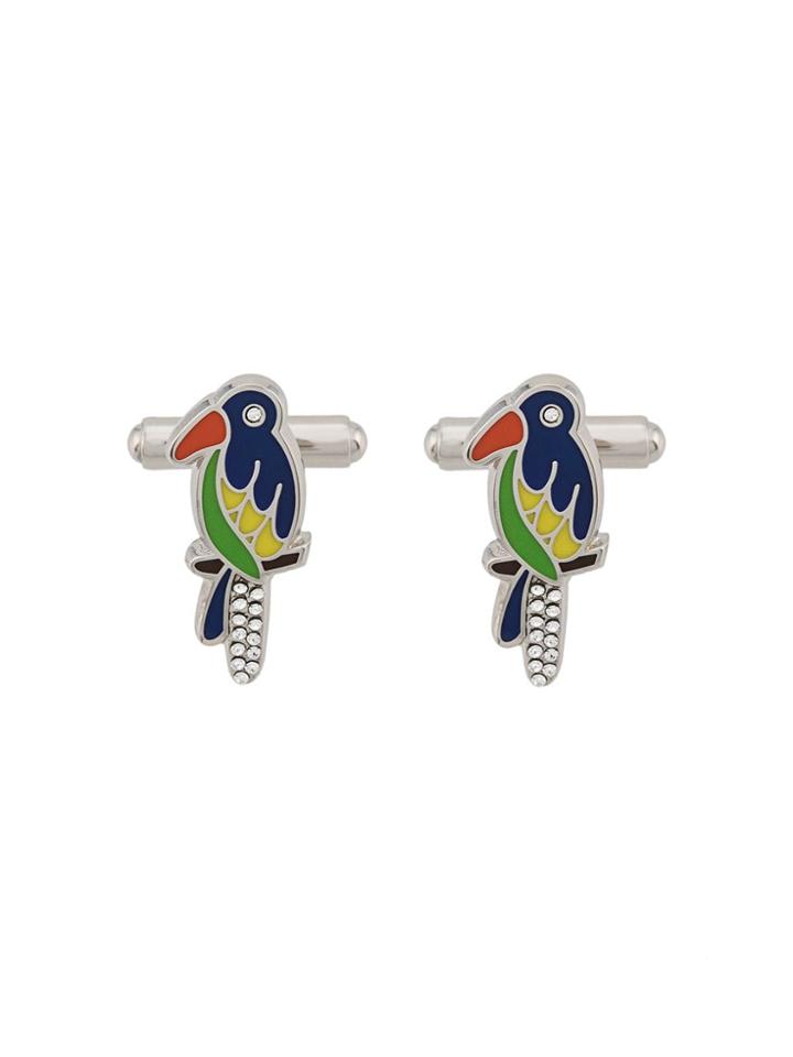 Fefè Bird Cufflinks - Silver