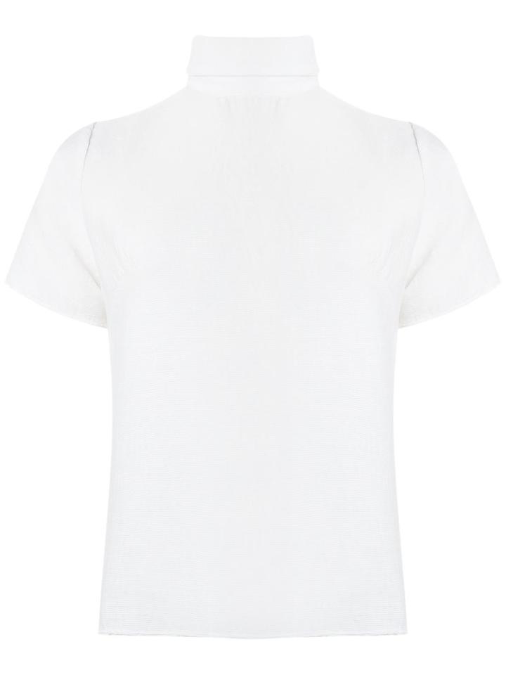 Olympiah - Turtle Neck Top - Women - Polyamide/viscose - 38, White, Polyamide/viscose