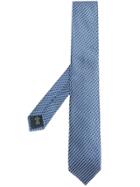 Ermenegildo Zegna Micro Check Scarf - Blue