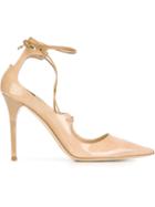 Jimmy Choo Vita Pumps, Women's, Size: 40, Nude/neutrals, Leather
