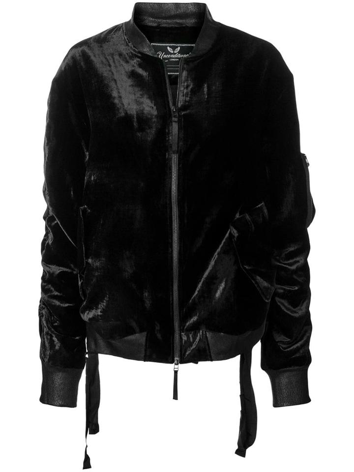 Unconditional Zipped Jacket - Black