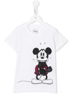 Little Eleven Paris Mickey Mouse T-shirt, Boy's, Size: 10 Yrs, White