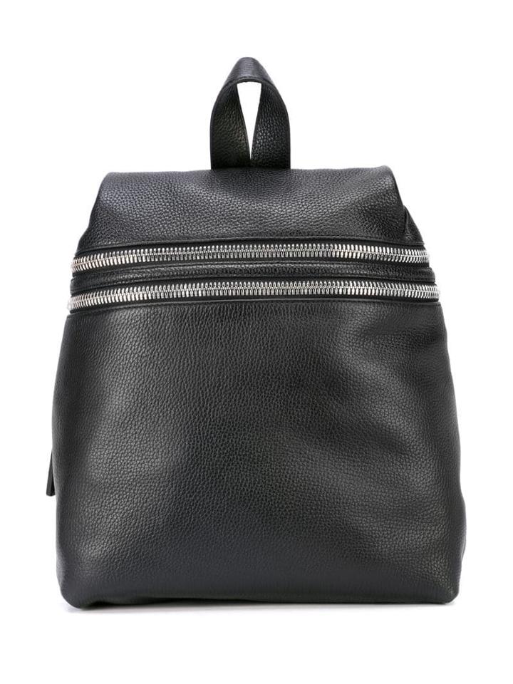 Kara Double Zip Backpack - Black