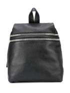 Kara Double Zip Backpack - Black