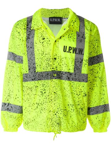 Utility Pro Hi Vis Printed Jacket - Yellow & Orange