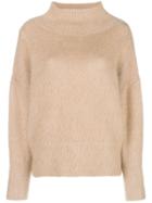 Agnona Turtleneck Sweater - Neutrals