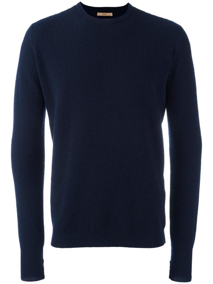 Nuur Crew Neck Jumper, Men's, Size: 50, Blue, Merino
