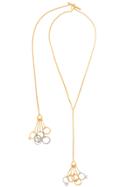 Jil Sander Multi Ring Necklace - Metallic