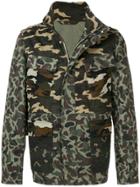 Ps Paul Smith Camouflage Print Jacket - Green