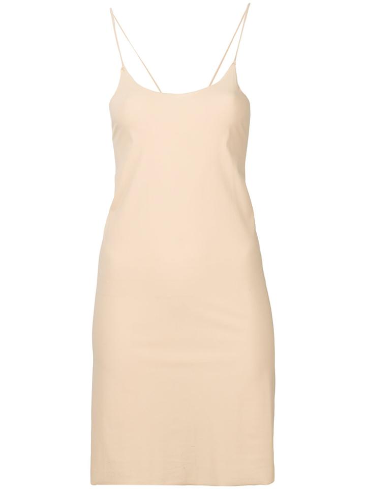 Lost & Found Ria Dunn Stretch Slip Dress - Nude & Neutrals