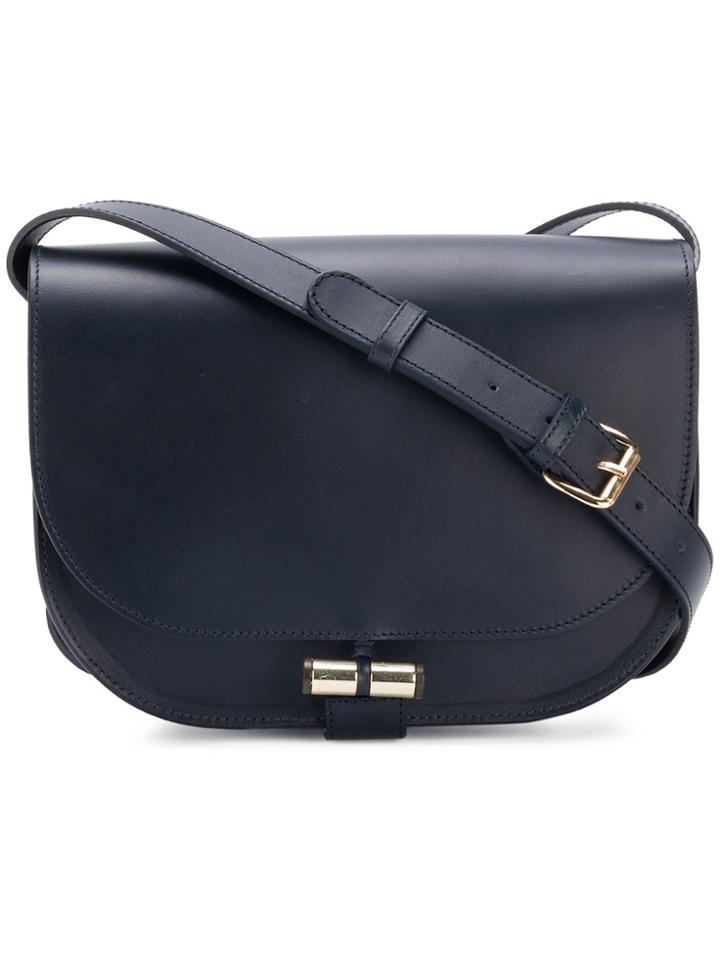 A.p.c. Sac June Shoulder Bag - Blue