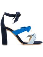 Alexandre Birman Strappy Bow Sandals - Blue